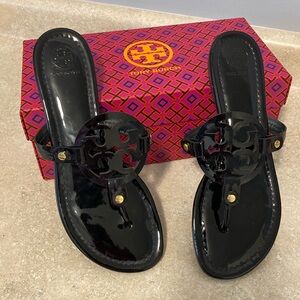 Tory Burch black Miller Sandals